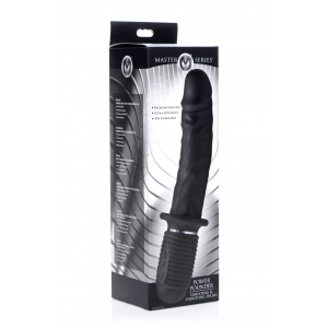 Gode vibrant à percussion POWER POUNDER 17 x 4.5 cm
