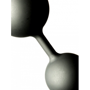 Boules Anales Silicone QUAT 35 x 6 cm Noir