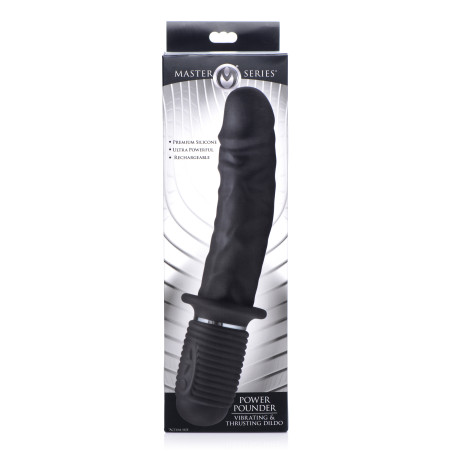 Gode vibrant à percussion POWER POUNDER 17 x 4.5 cm