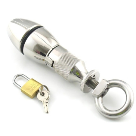 Plug Anal Chasteté ASS LOCK 11 x 6 cm
