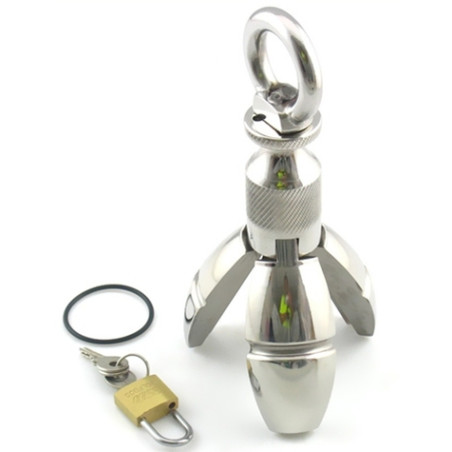 Plug Anal Chasteté ASS LOCK 11 x 6 cm
