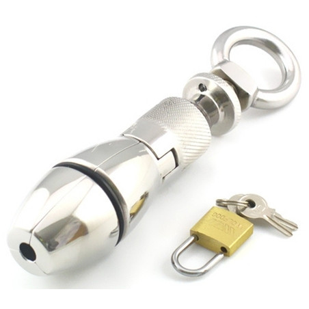 Plug Anal Chasteté ASS LOCK 11 x 6 cm