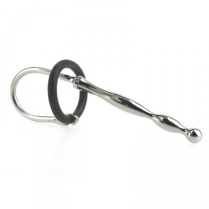 Penis Plug de 8cm de long pour 8mm avec cockring