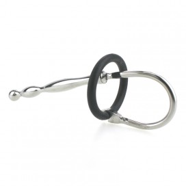 Penis Plug de 8cm de long pour 8mm avec cockring 2