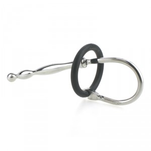 Penis Plug de 8cm de long pour 8mm avec cockring