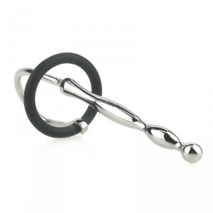 Penis Plug de 8cm de long pour 8mm avec cockring