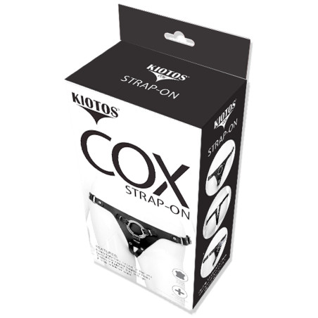 Harnais en cuir Strap-On COX Gode ceinture