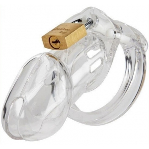 Cage de chasteté SIMPLY Transparente
