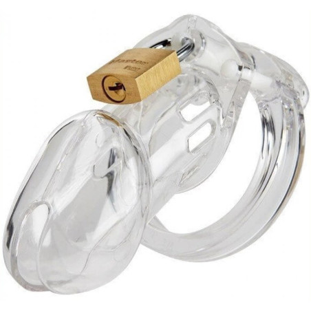 Cage de chasteté SIMPLY Transparente