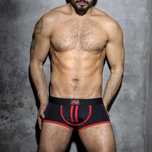 Jock Boxer Stripe Fetish Rouge