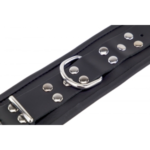 Menottes en cuir pour Poignets Noir