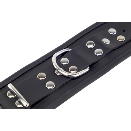Menottes en cuir pour Poignets Noir