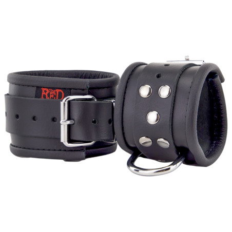 Menottes en cuir pour Poignets Noir
