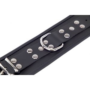 Menottes en cuir pour Chevilles Noir