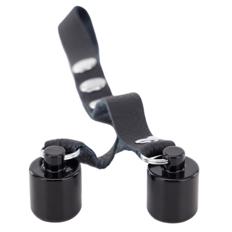 Ballstretcher en cuir avec Poids 2 x 50g