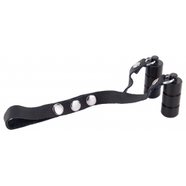 Ballstretcher fin en cuir avec Poids 2 x 100g 2