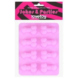 Moule à glaçons Pénis x8 2