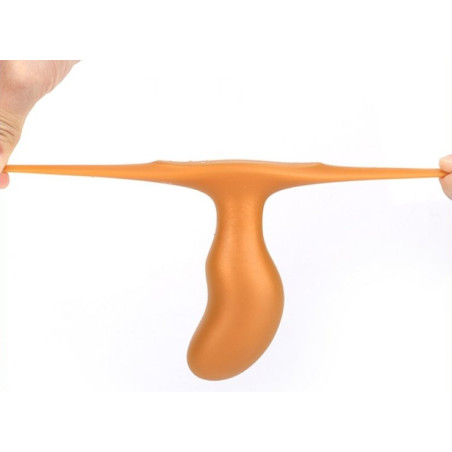 Plug Silicone PODS S 9 x 3.5cm Orange
