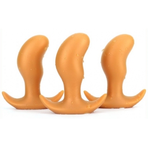 Plug Silicone PODS M 12 x 4.5cm Orange