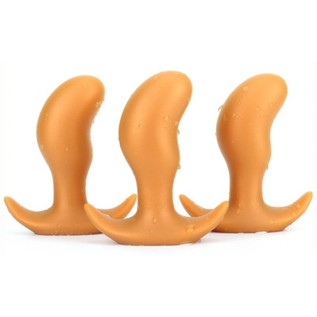 Plug Silicone PODS M 12 x 4.5cm Orange