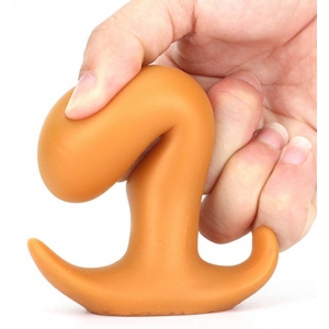Plug Silicone PODS M 12 x 4.5cm Orange