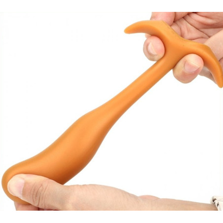 Plug Silicone PODS M 12 x 4.5cm Orange