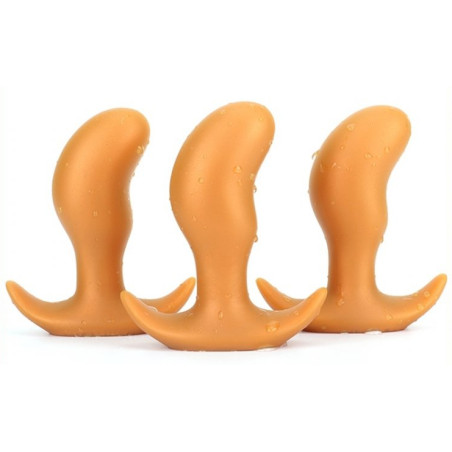 Plug Silicone PODS L 15 x 5.5cm Orange