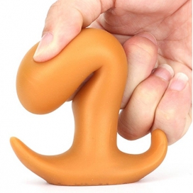 Plug Silicone PODS L 15 x 5.5cm Orange 2