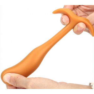 Plug Silicone PODS L 15 x 5.5cm Orange