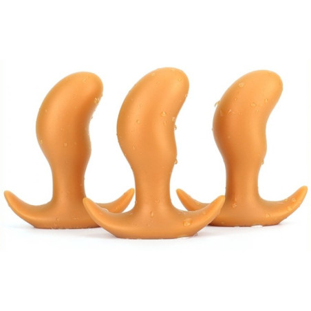 Plug Silicone PODS XL 14 x 6.5cm Orange