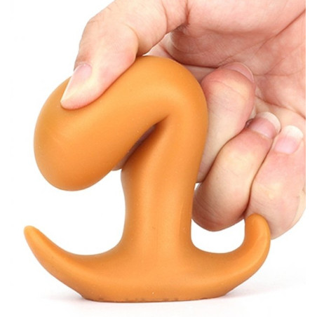 Plug Silicone PODS XL 14 x 6.5cm Orange