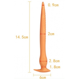 Plug long Silicone EEL S 23 x 2.8cm