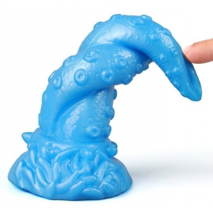 Gode Fantasy OCTOPUS 15 x 5.5cm Bleu
