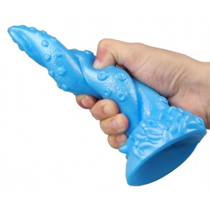 Gode Fantasy OCTOPUS 15 x 5.5cm Bleu