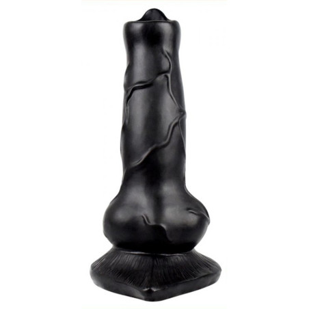 Gode DOG COCK 12 x 4cm Noir