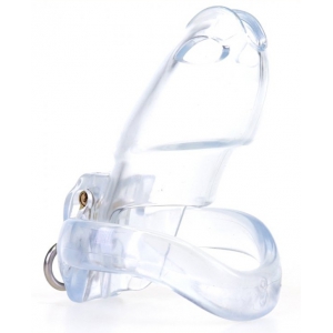 Cage de chasteté DICK OFF 10 x 3cm Transparent