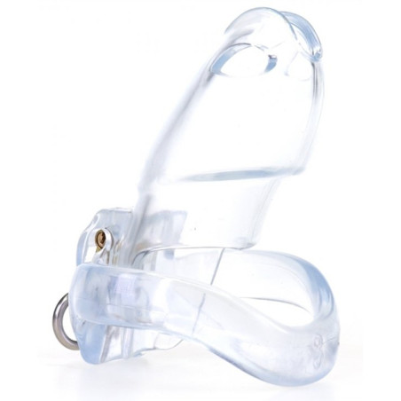 Cage de chasteté DICK OFF 10 x 3cm Transparent