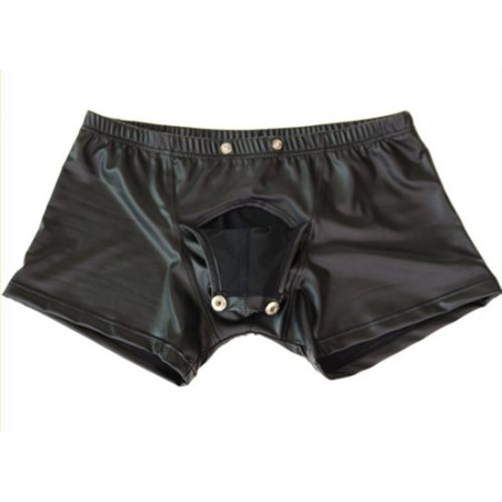 Boxer sexy FETISH OPEN Noir