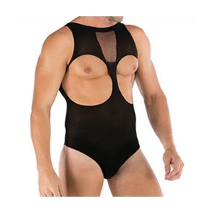 Combinaison + bas TEDDY Tenue Sexy Noire