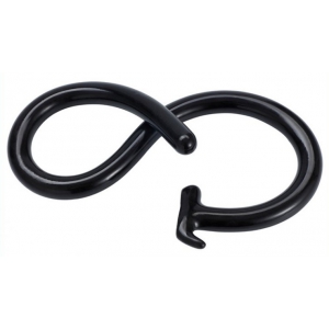 Gode long MEGA SNAKE 100 x 3cm Noir
