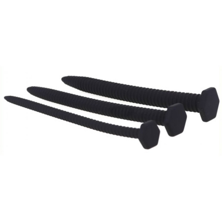 Kit 3 Tiges d'urètre en silicone 14.5cm | Diamètres de 6 à 13mm