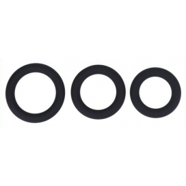 Lot de 3 cockrings en silicone RING SET