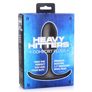 Plug en silicone HITTERS M 13 x 3.8cm | Poids 160gr
