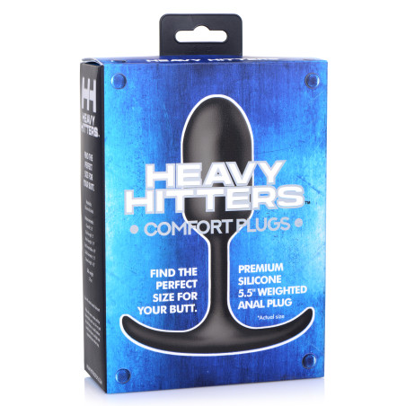 Plug en silicone HITTERS M 13 x 3.8cm | Poids 160gr