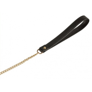 Collier et Laisse BUTLER Noir et Marron