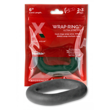 Cockring en silicone WRAP ULTRA STRETCH 15cm