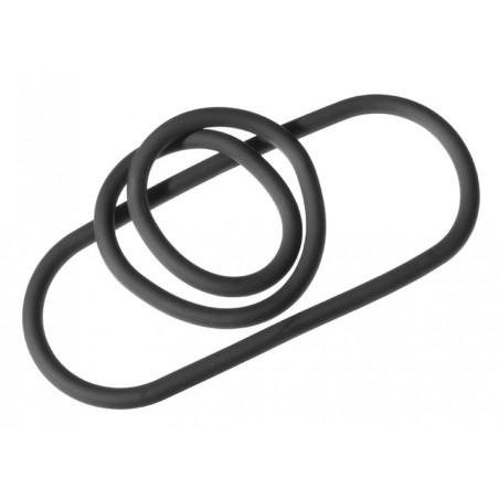 Lot 2 cockring silicone WRAP RING 23cm
