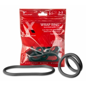 Lot 2 cockring silicone WRAP RING 23cm