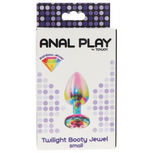 Bijou Anal Alu TWILIGHT RAINBOW S 6 x 2.7cm