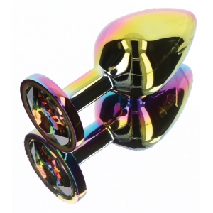 Bijou anal Alu TWILIGHT RAINBOW M 7 x 3.5cm